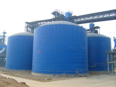 江南水泥钢板库改造